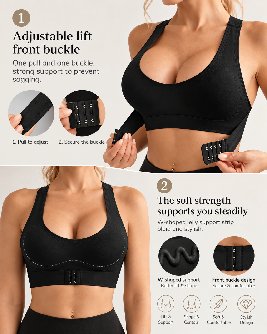 The Jelly Posture Bra